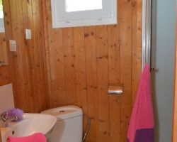 Salle de bain chalet Hawai