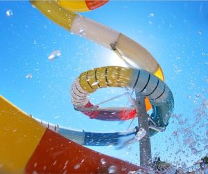 Camping avec toboggan aquatique en vendée