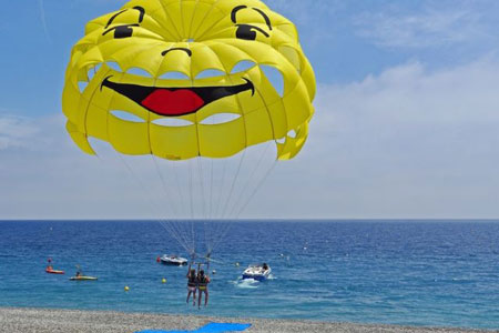 Parachute ascensionnel aux Sables d'Olonne, ou comment s'envoyer pour pas (trop) cher